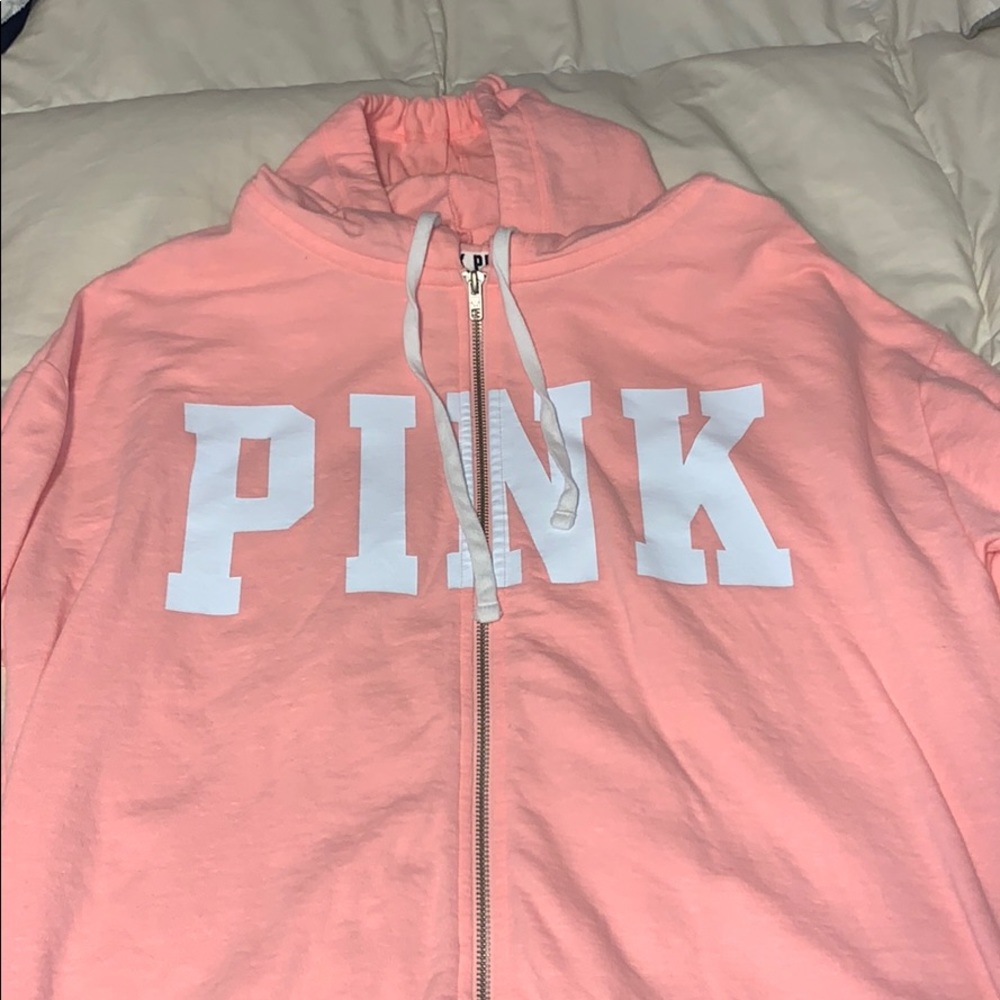 PINK hooded sweatshirt
